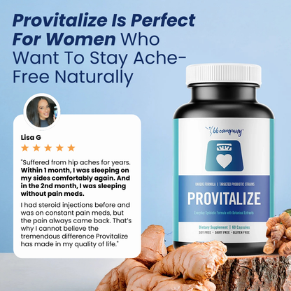 Provitalize | Best Natural Menopause Probiotic BB Company